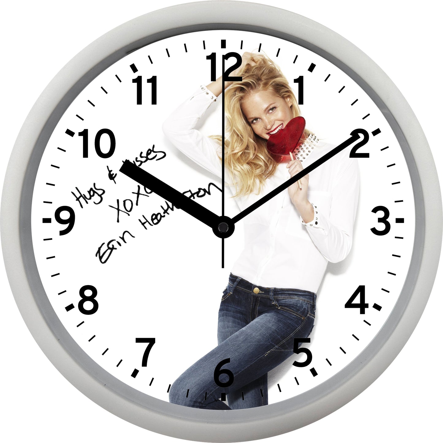 Erin Heatherton Wall Clock
