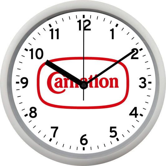 Carnation Milk Wall Clock