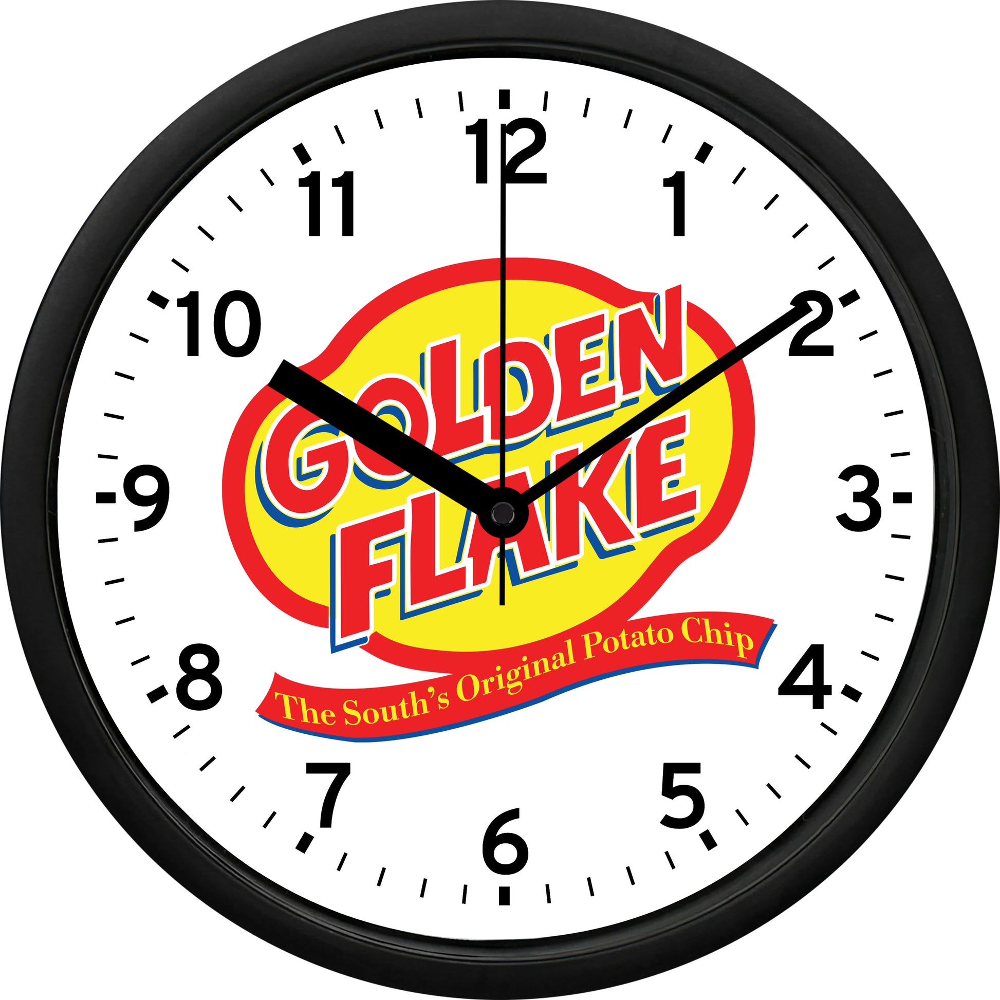 Golden Flake Potato Chips Wall Clock