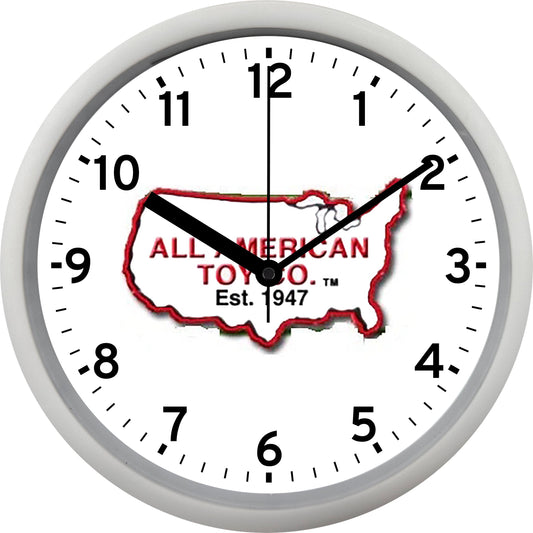All American Toy Co. Wall Clock
