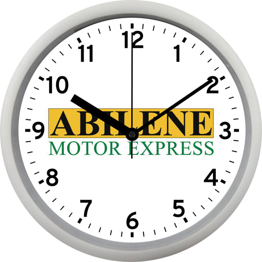 Abilene Motor Express Wall Clock