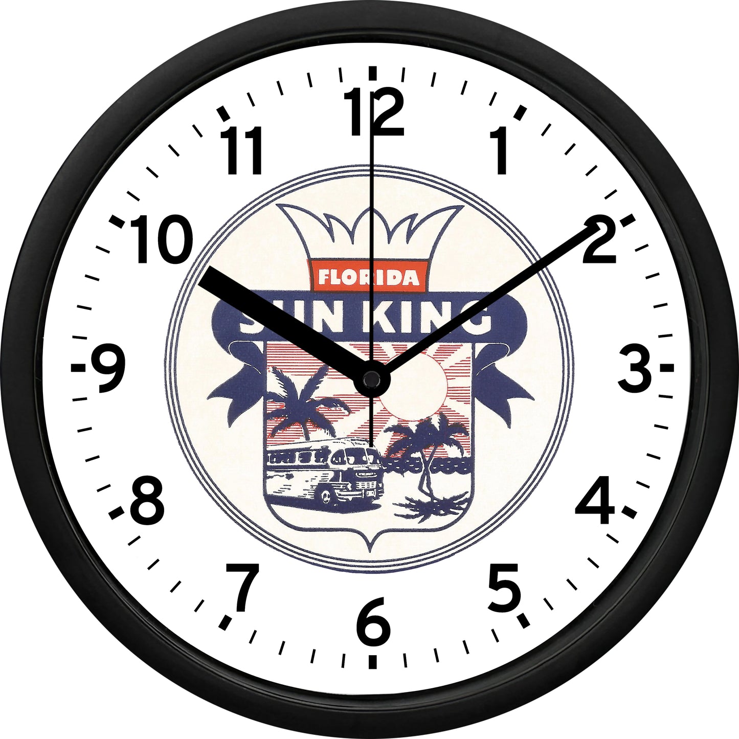 Greyhound Bus Lines Florida Sun King Wall Clock