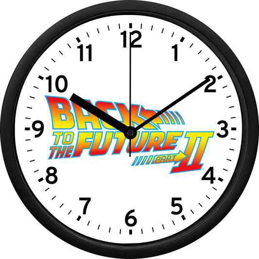 Back to the Future Part II - 1989 Wall Clock