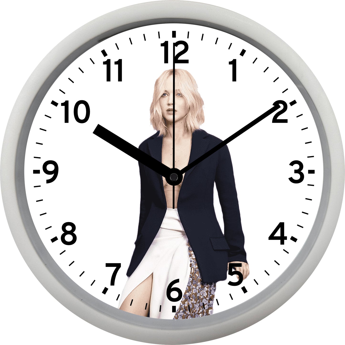 Jennifer Lawrence Wall Clock