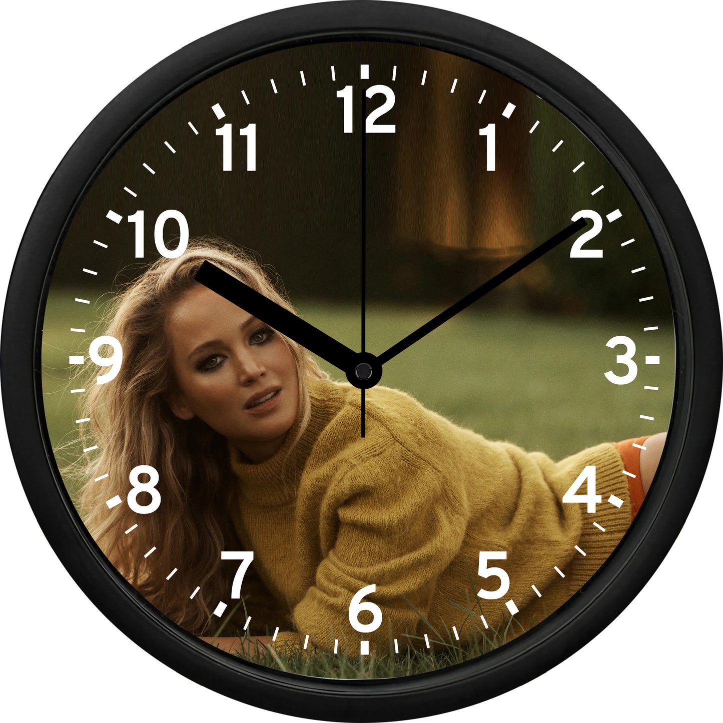 Jennifer Lawrence Wall Clock