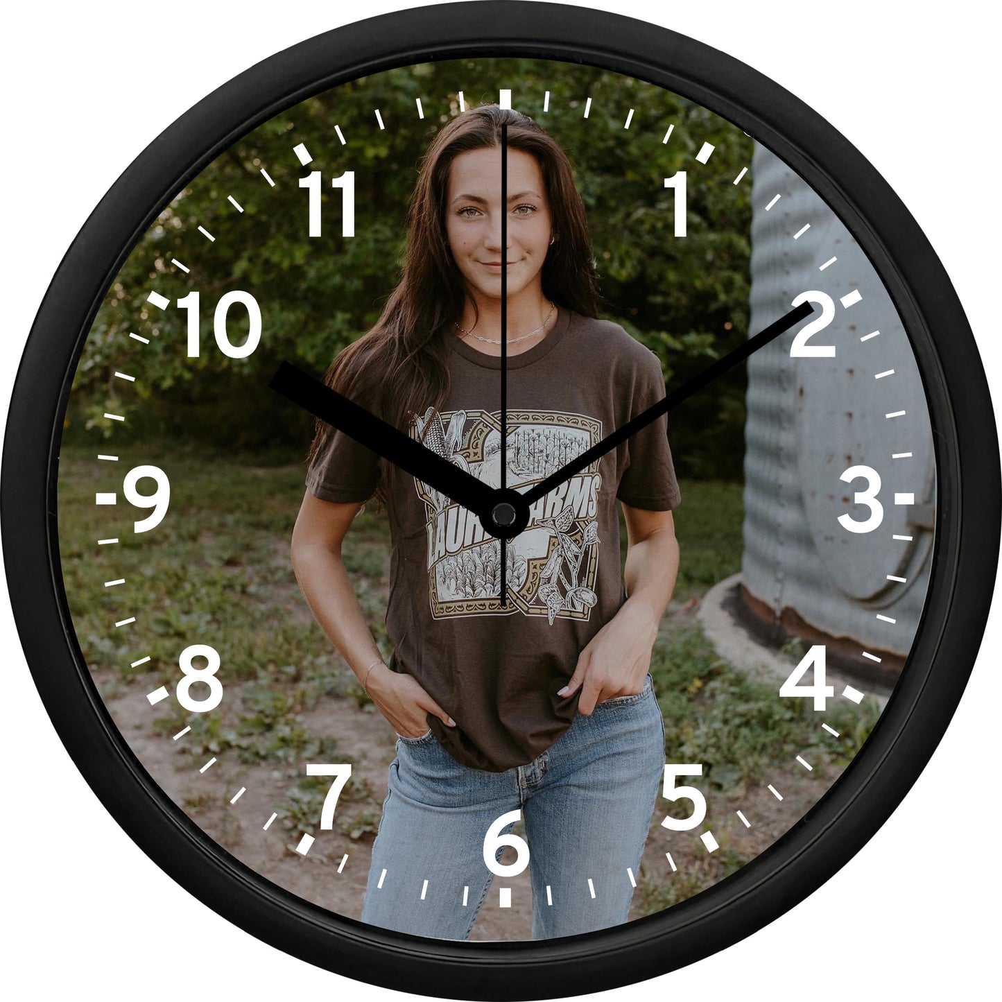 Laura Wilson "Laura Farms" Wall Clock