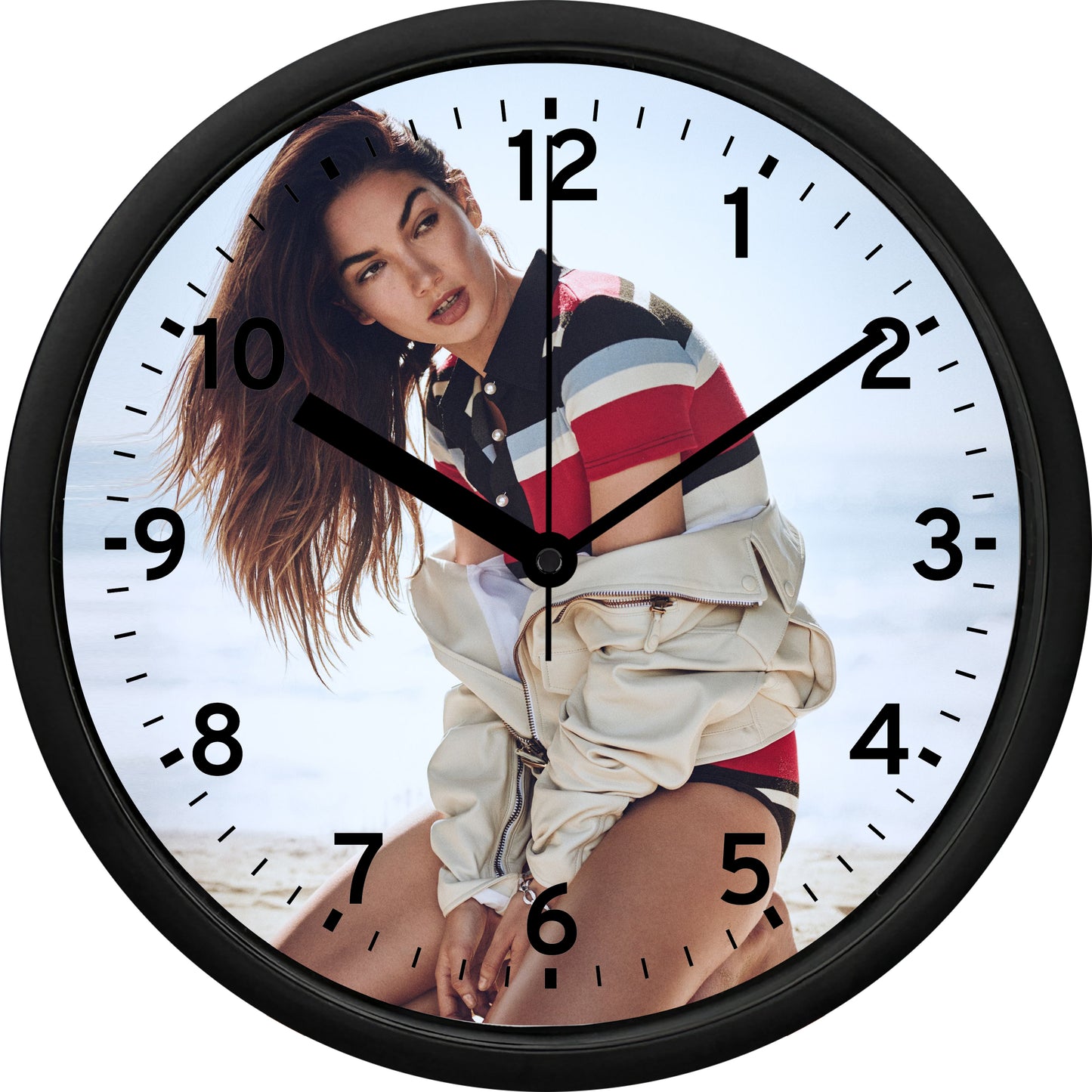 Lily Aldridge Wall Clock