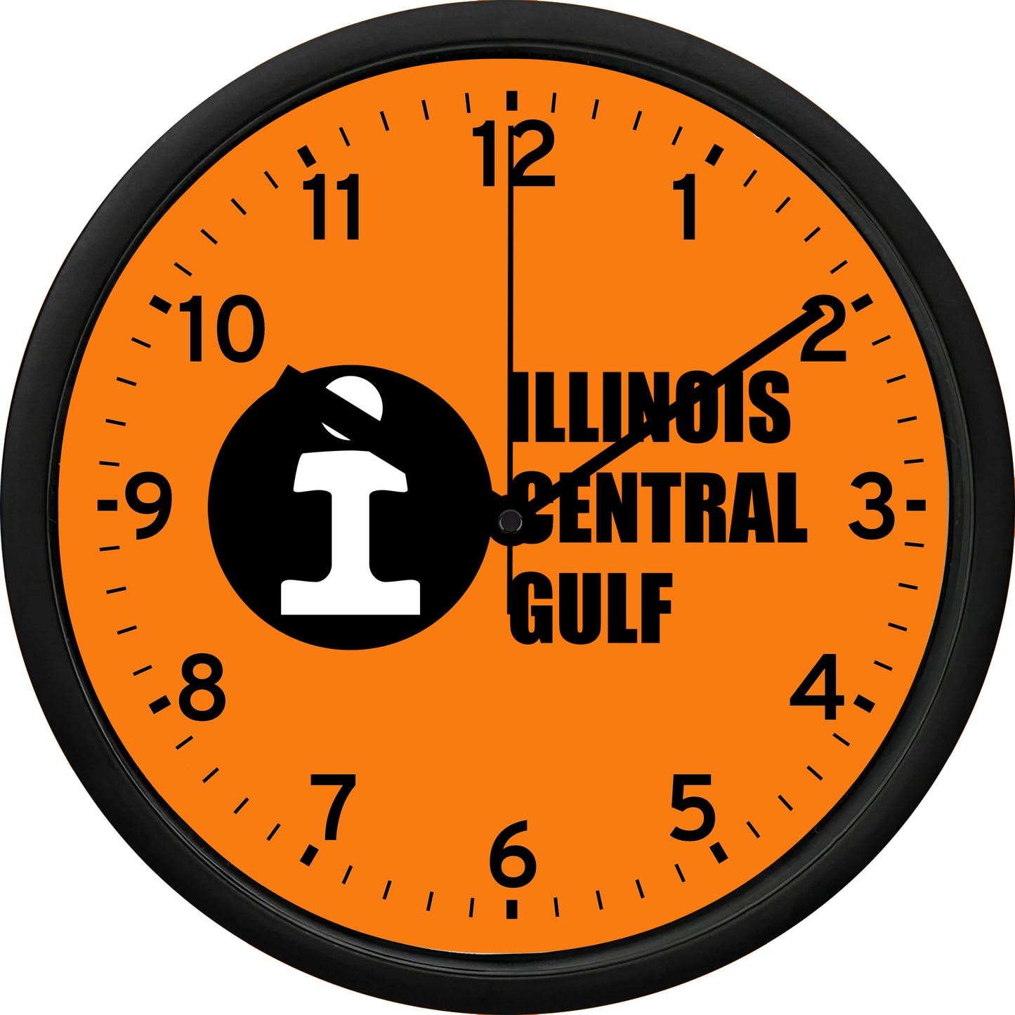 Illinois Central Gulf Railroad Wall Clock