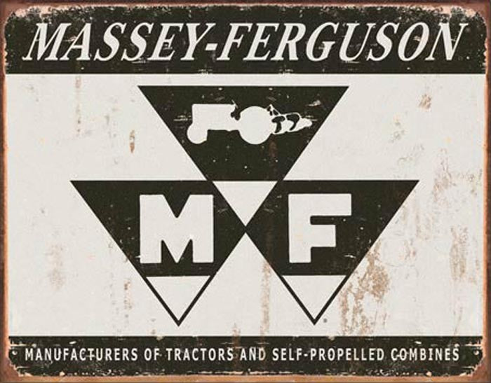 Massey-Ferguson Logo (Weathered)