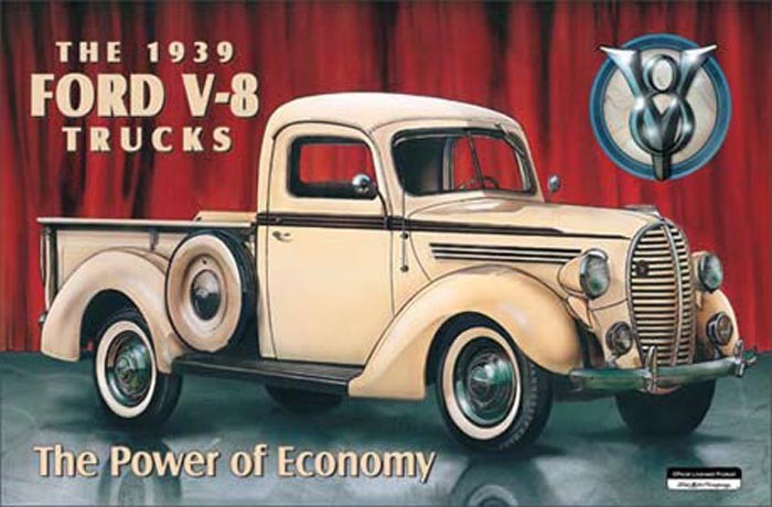 Ford - The 1939 Ford V-8 Trucks