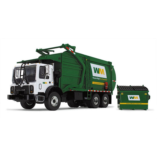 Mack TerraPro w/Wittke Front Load Refuse Truck Body and Bin "Waste Management"