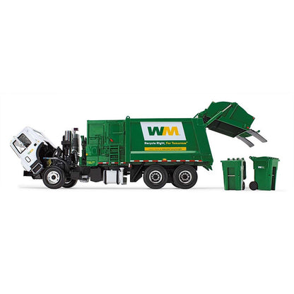 Mack TerraPro w/Heil Side Load Refuse Truck Body w/Bins "Waste Management"