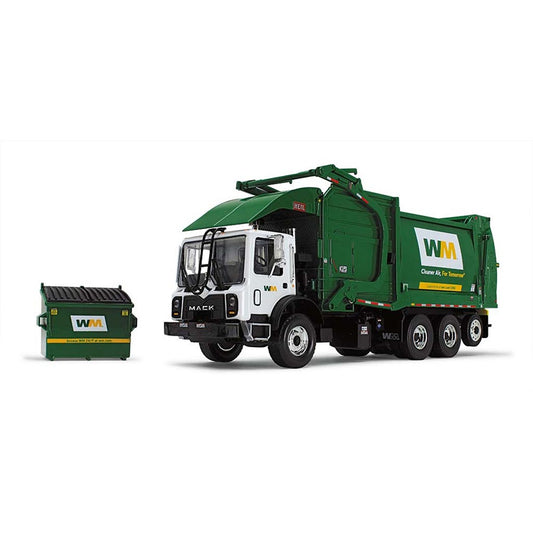 Mack TerraPro w/Heil Half-Pack Freedom Front End Load Garbage Truck w/CNrG Tailgate & Bin "Waste Management"