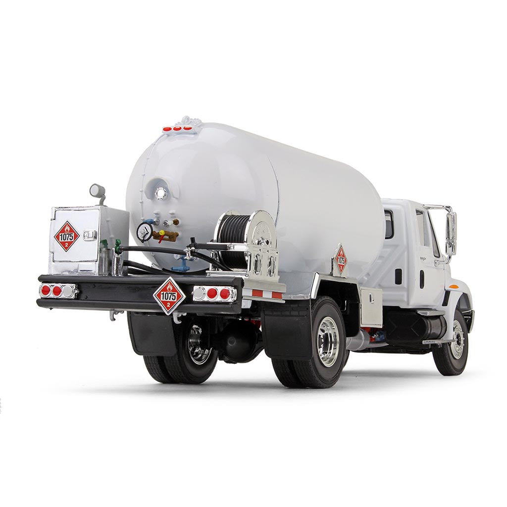 International DuraStar w/Propane Pressure Bottle Tanker Body (White)