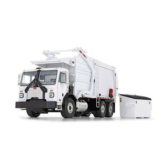 Peterbilt 520 w/Wittke Front Load Refuse Truck Body and Bin (White)