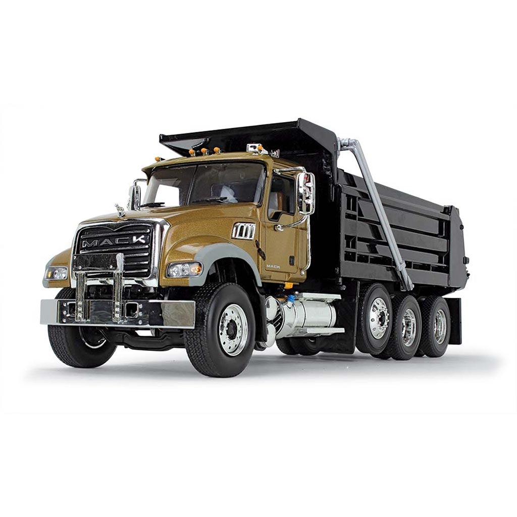 Mack Granite MP Dump Truck (Gold/Black)