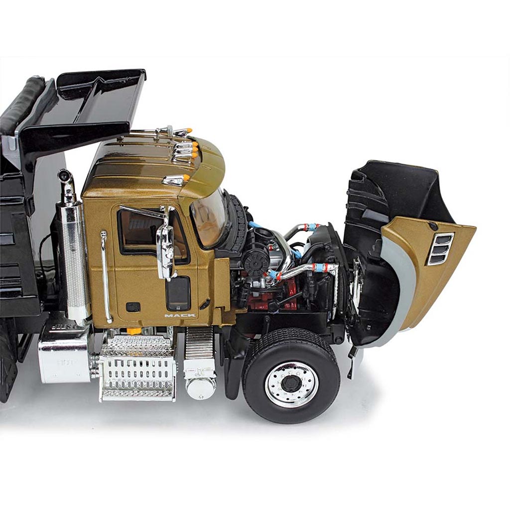 Mack Granite MP Dump Truck (Gold/Black)