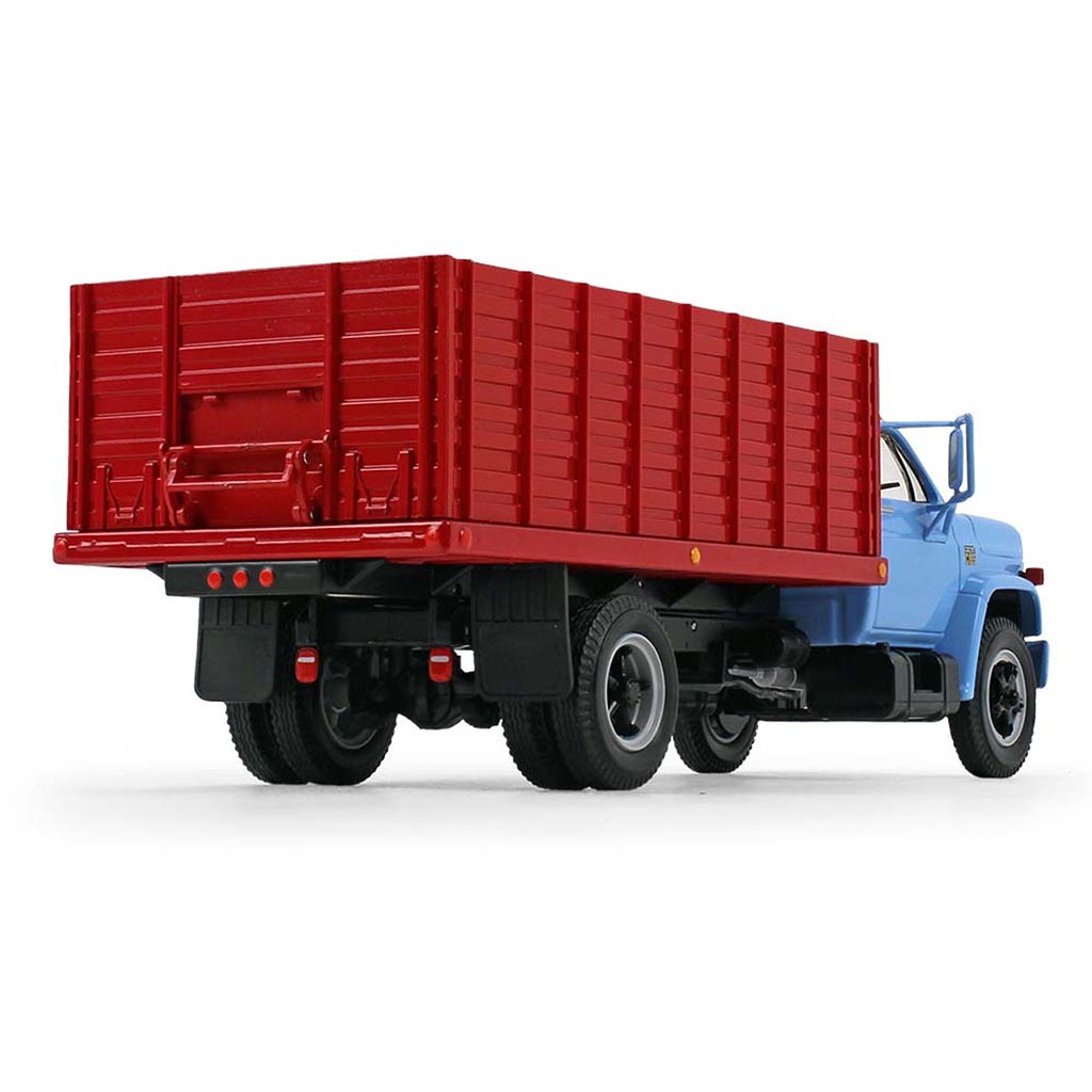 1975 Chevrolet C-65 Grain Truck with Corn Load (Baby Blue/Red)