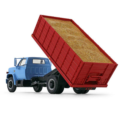 1975 Chevrolet C-65 Grain Truck with Corn Load (Baby Blue/Red)