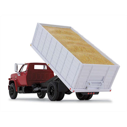 1975 Chevrolet C-65 Grain Truck with Corn Load (Red/White)