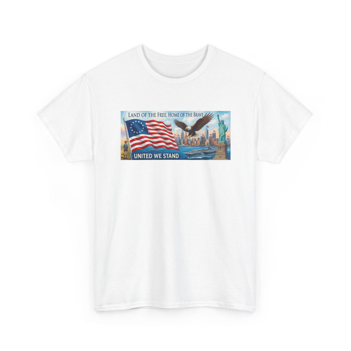 Betsy Ross American Flag Patriotic 'We The People' T-Shirt – United We Stand Tee