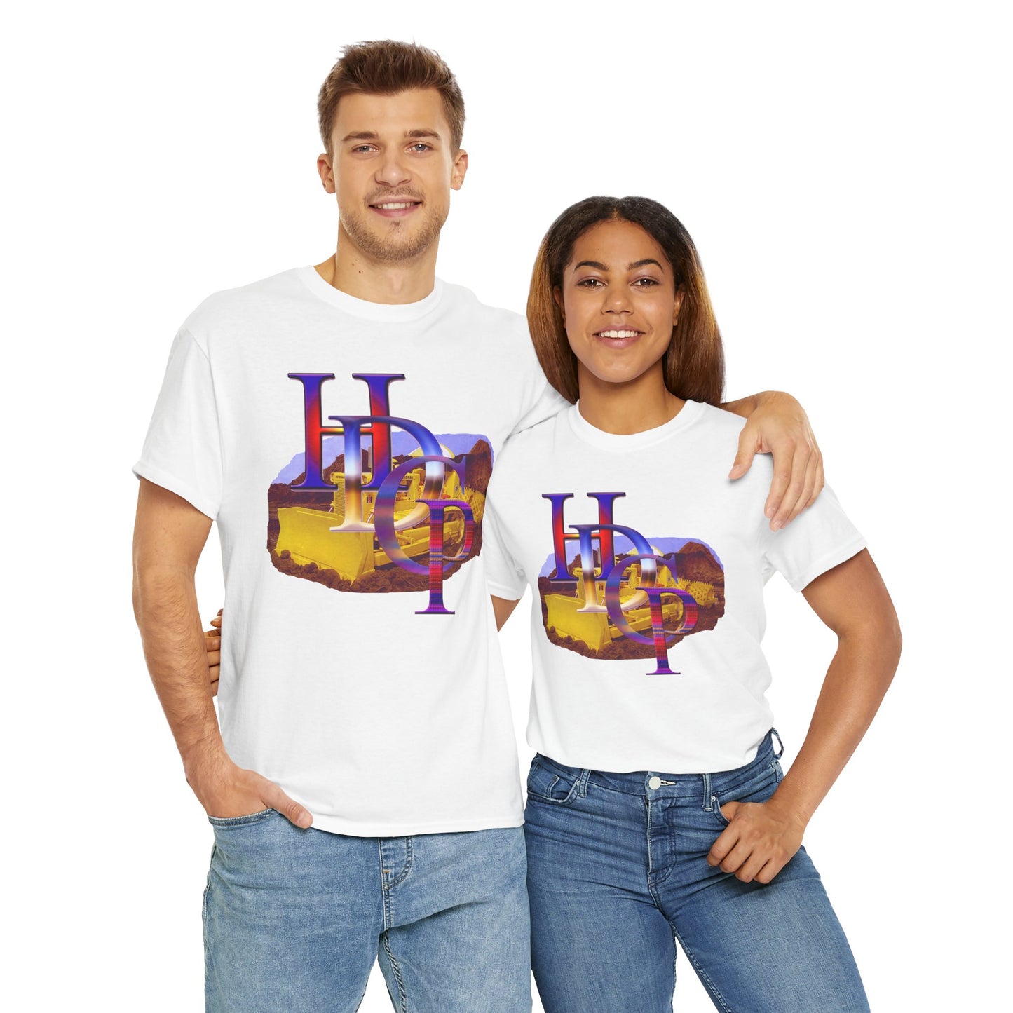 Heartland Die-Cast & Promotions Unisex Heavy Cotton Tee