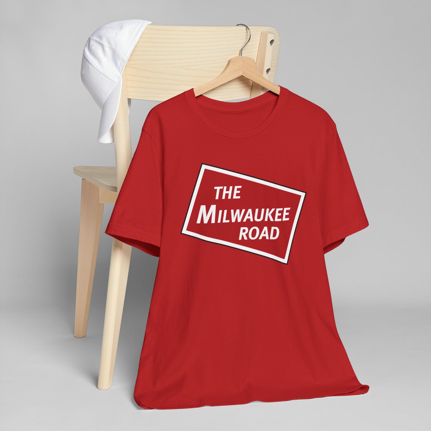 Chicago, Milwaukee, St. Paul and Pacific Railroad Logo Tee "The Milwaukee Road"