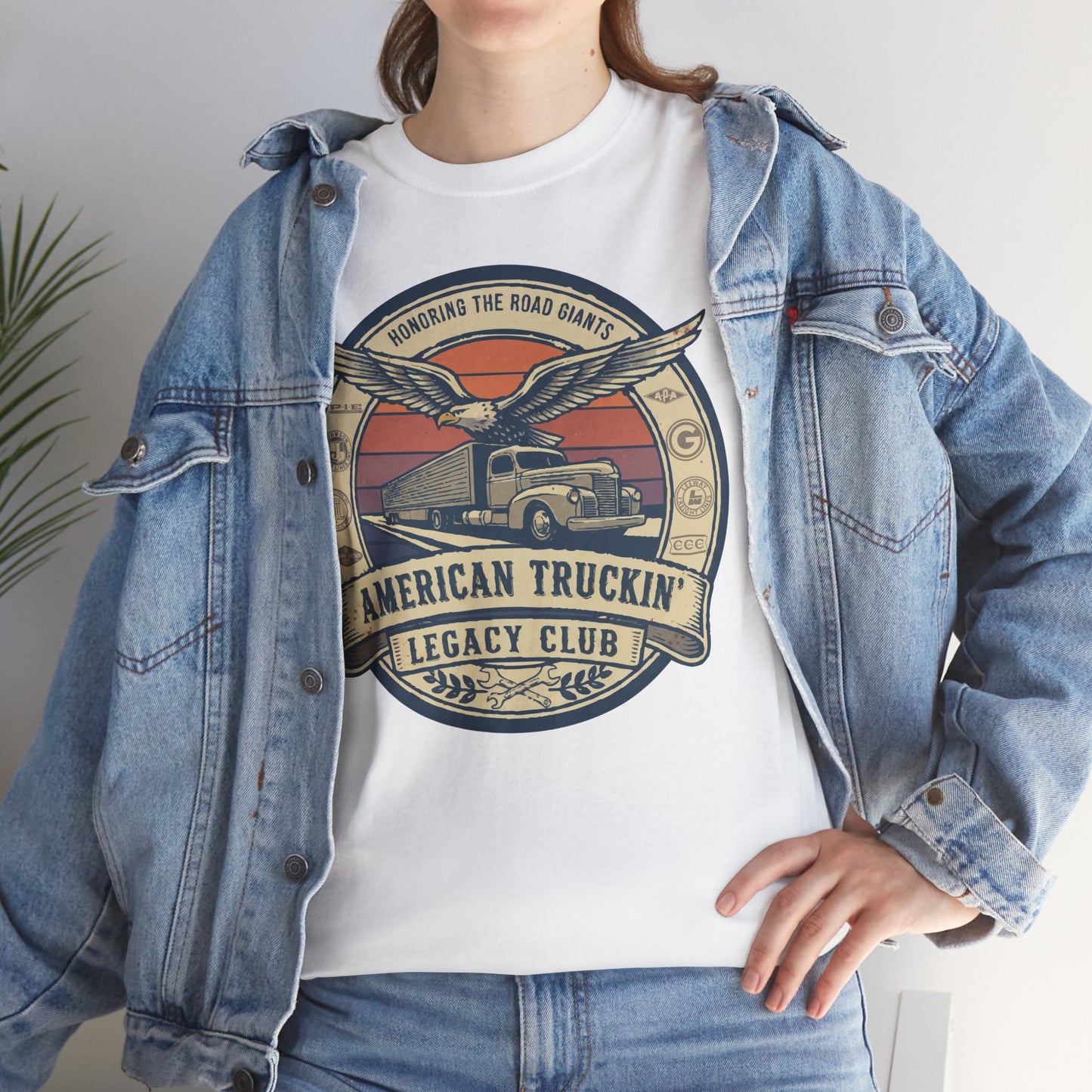 American Trucking Legacy Club Unisex Heavy Cotton Tee