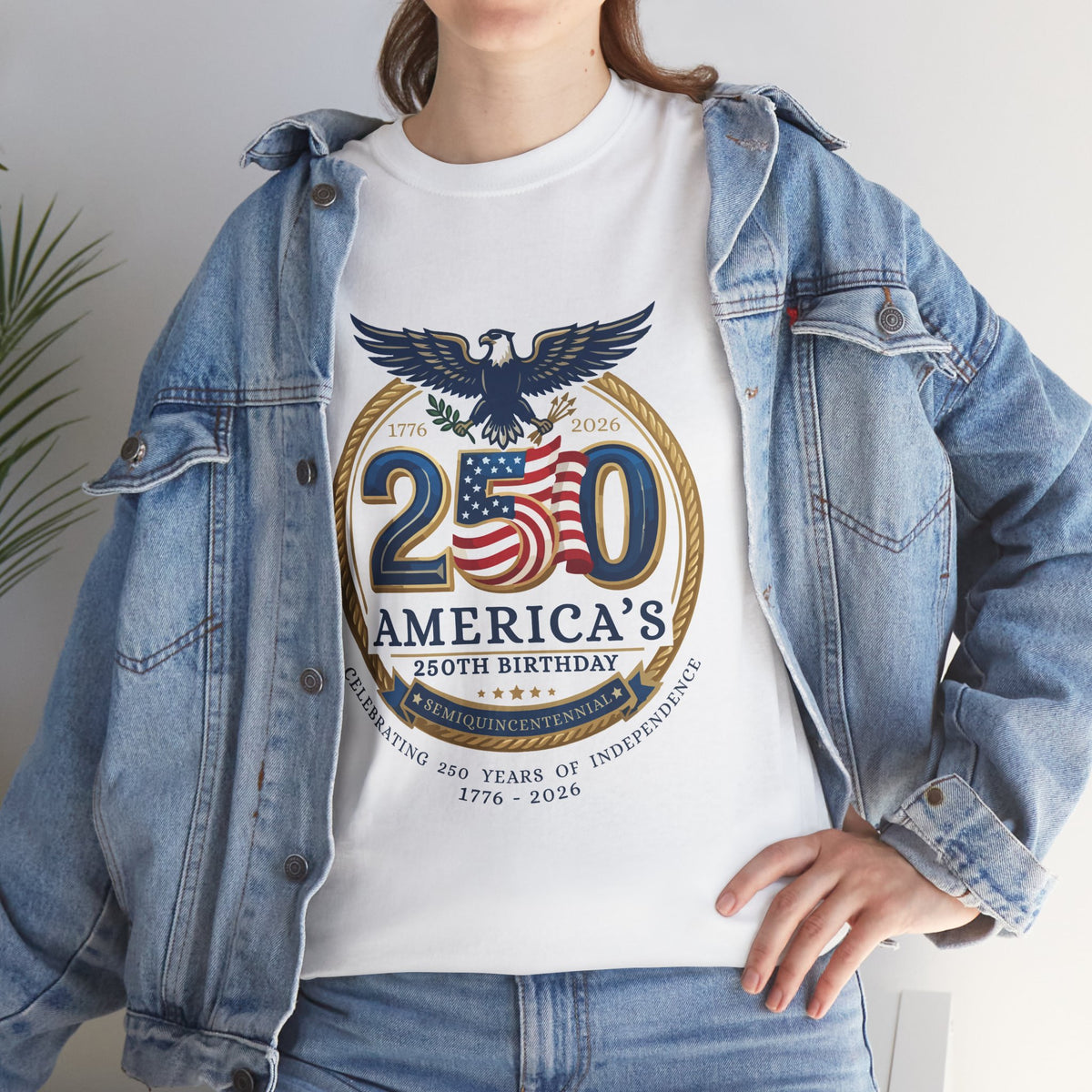 250th America’s Birthday T‑Shirt — 'We The People' Patriotic Tee