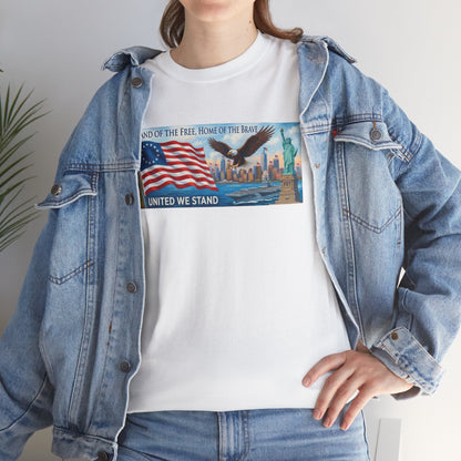 Betsy Ross American Flag Patriotic 'We The People' T-Shirt – United We Stand Tee