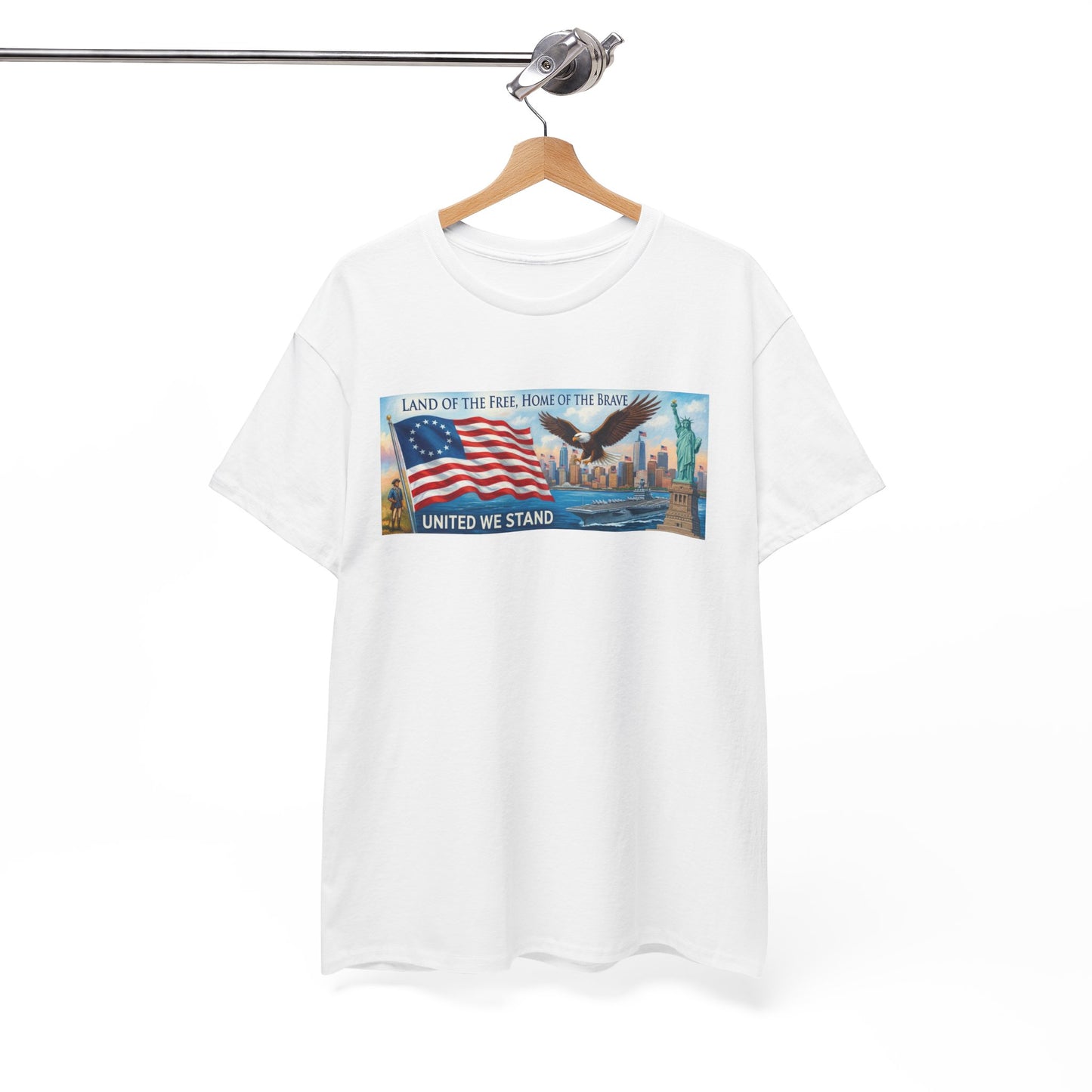 Betsy Ross American Flag Patriotic 'We The People' T-Shirt – United We Stand Tee