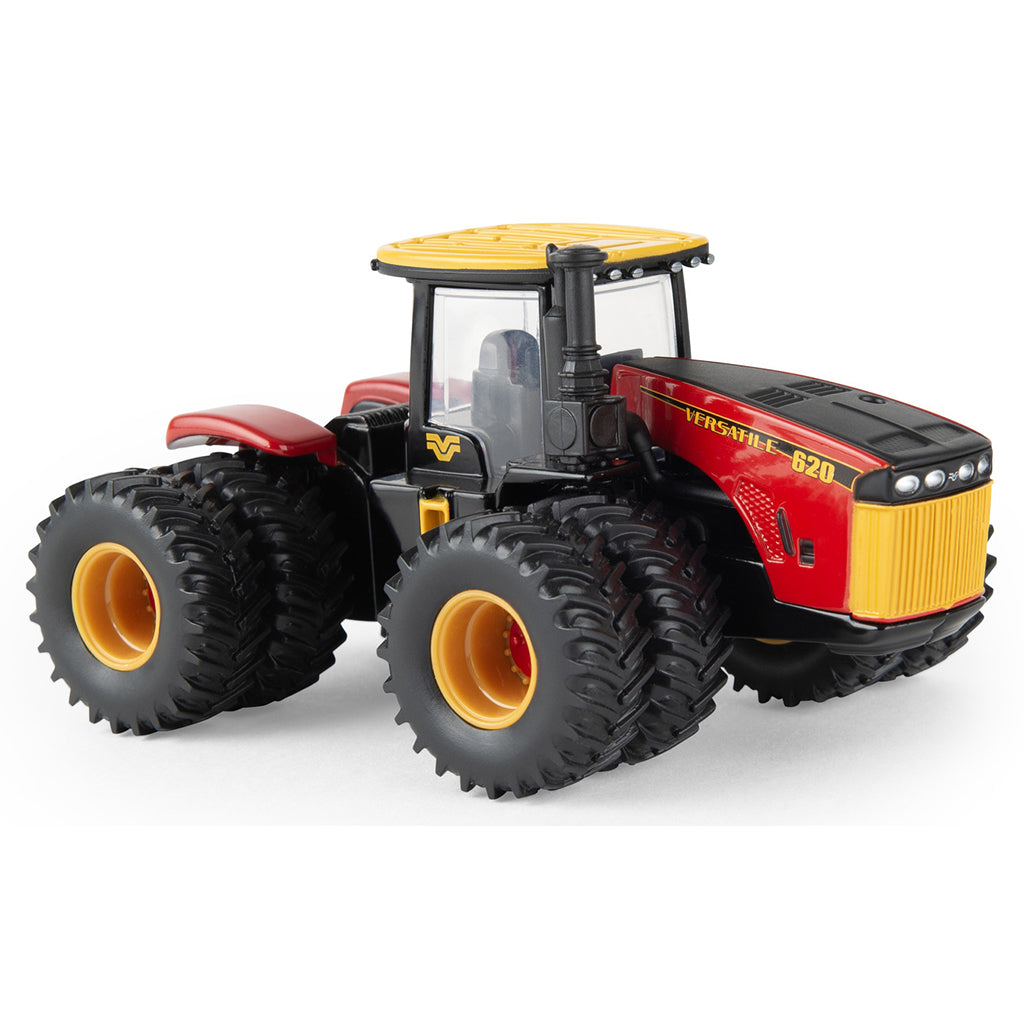 Modern Versatile toy tractor, on a white background