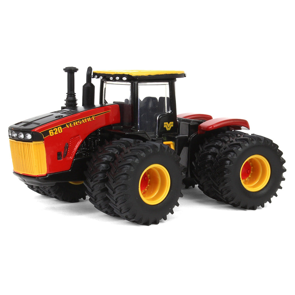 Modern Versatile toy tractor, on a white background