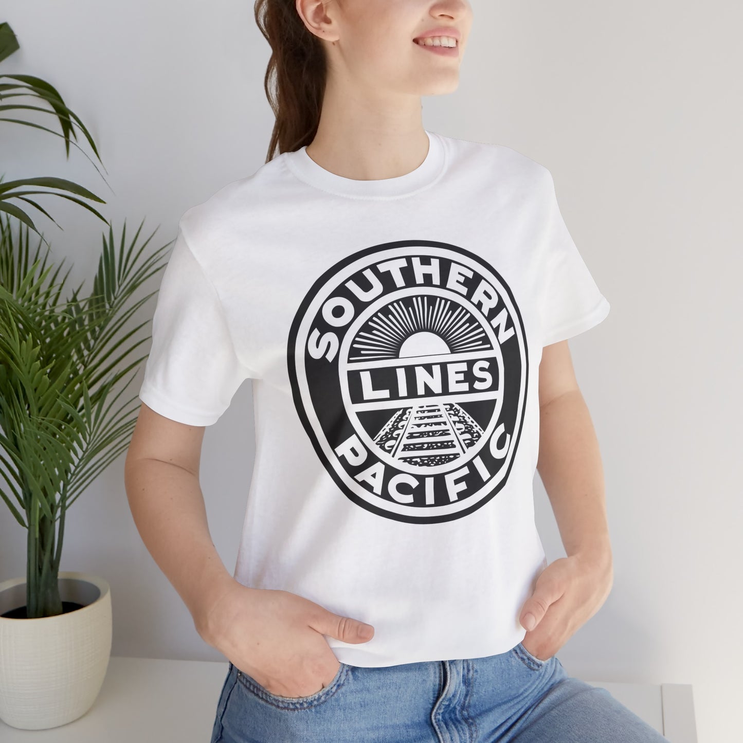 Southern Pacific Railroad Logo Tee