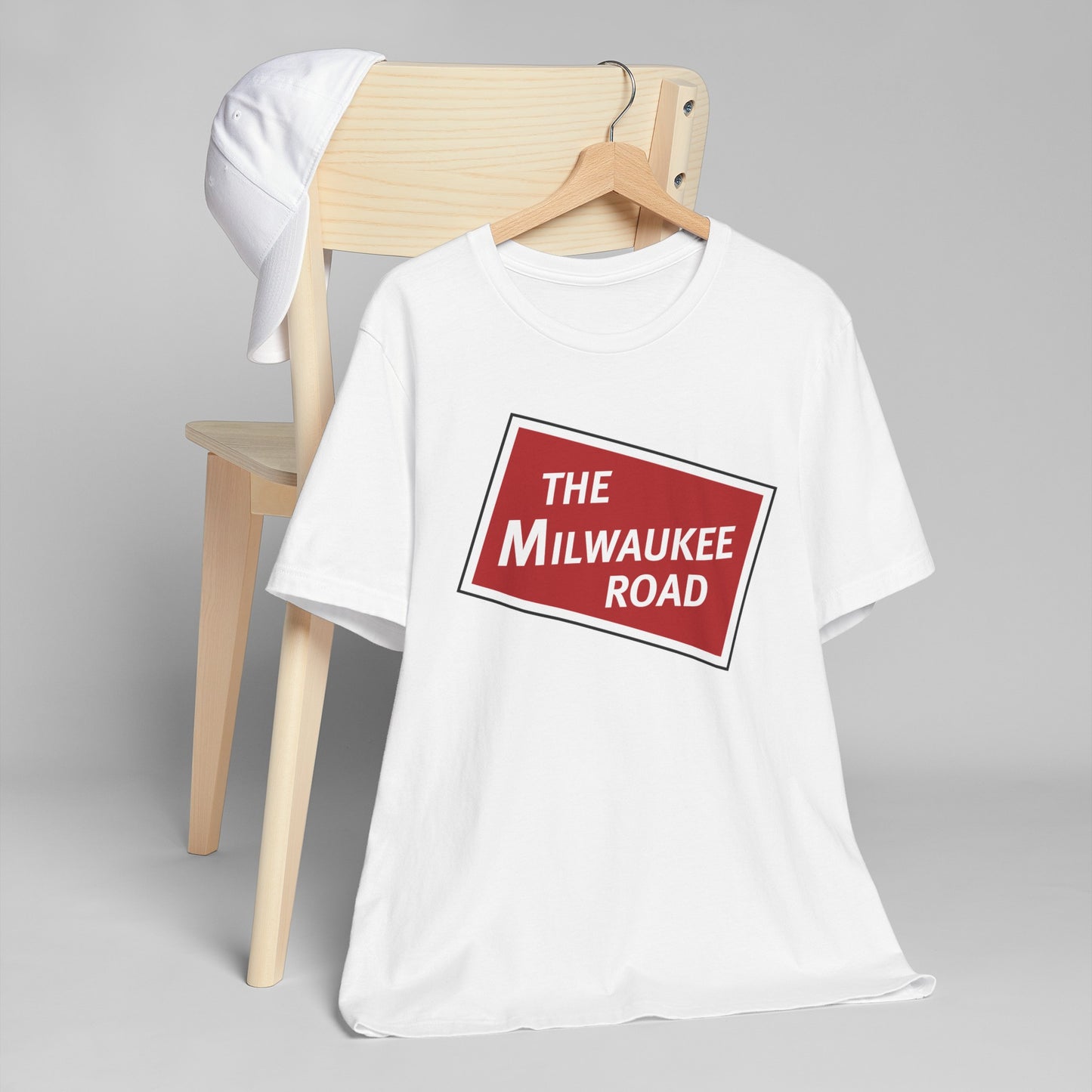 Chicago, Milwaukee, St. Paul and Pacific Railroad Logo Tee "The Milwaukee Road"