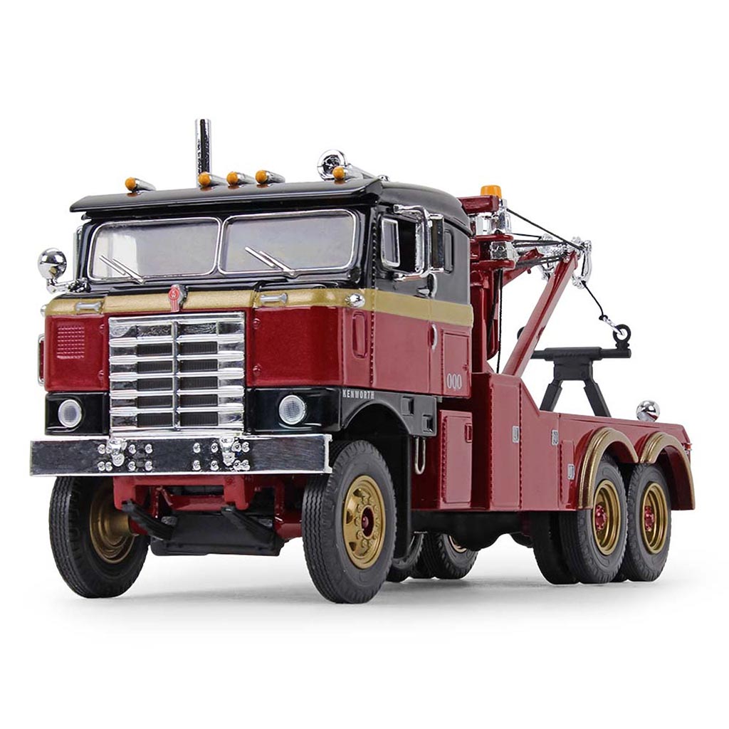 1953 Kenworth 523 Bullnose COE with Holmes Wrecker Bed "30th Anniversary Edition" (Red/Gold/Black)