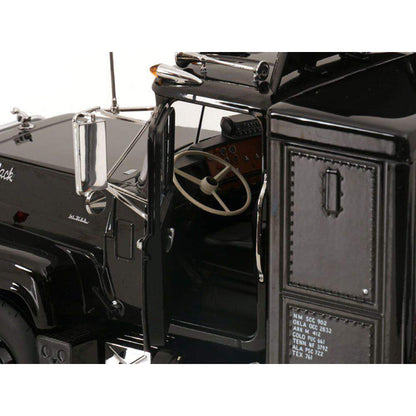 1974 Mack RL700 Tractor "R.D. Trucking" (Black) "Convoy" (1976)
