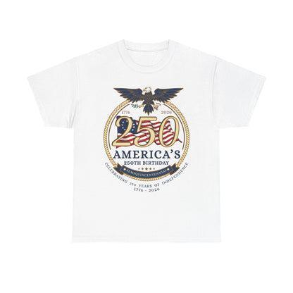 Founding Eagle 250th America’s 250th Birthday T-Shirt — Patriotic "We The People" Tee