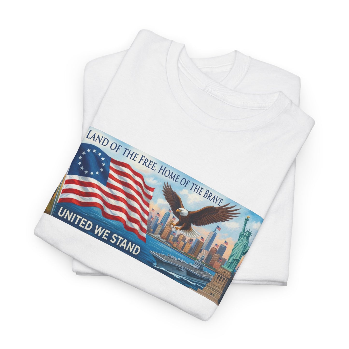 Betsy Ross American Flag Patriotic 'We The People' T-Shirt – United We Stand Tee