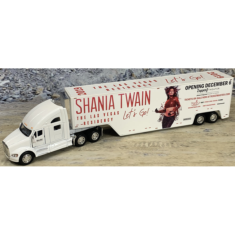 Kenworth T700 w/Moving Van Trailer "Stage Call Specialized Transportation - Shania Twain - Let's Go Residency"