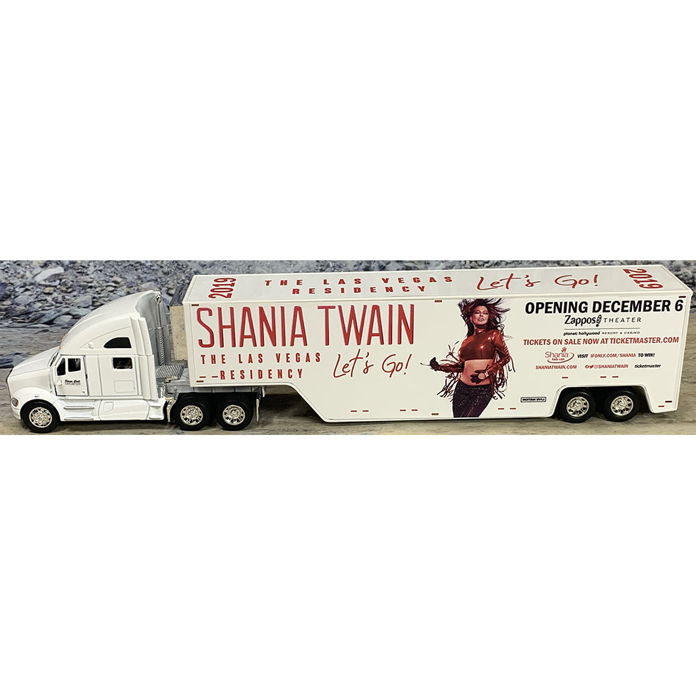 Kenworth T700 w/Moving Van Trailer "Stage Call Specialized Transportation - Shania Twain - Let's Go Residency"