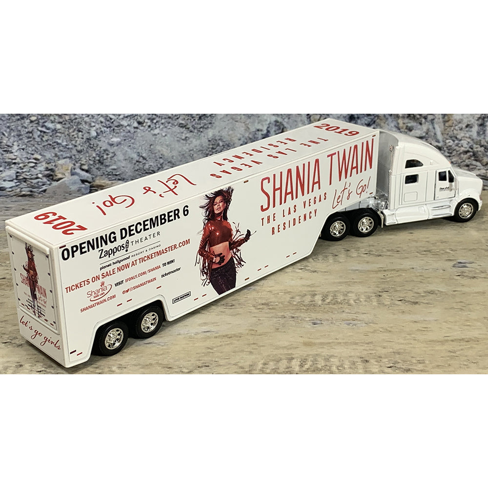 Kenworth T700 w/Moving Van Trailer "Stage Call Specialized Transportation - Shania Twain - Let's Go Residency"