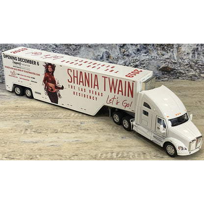 Kenworth T700 w/Moving Van Trailer "Stage Call Specialized Transportation - Shania Twain - Let's Go Residency"