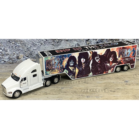 Kenworth T700 w/Moving Van Trailer "Stage Call Specialized Transportation - KISS - End of the Road World Tour"