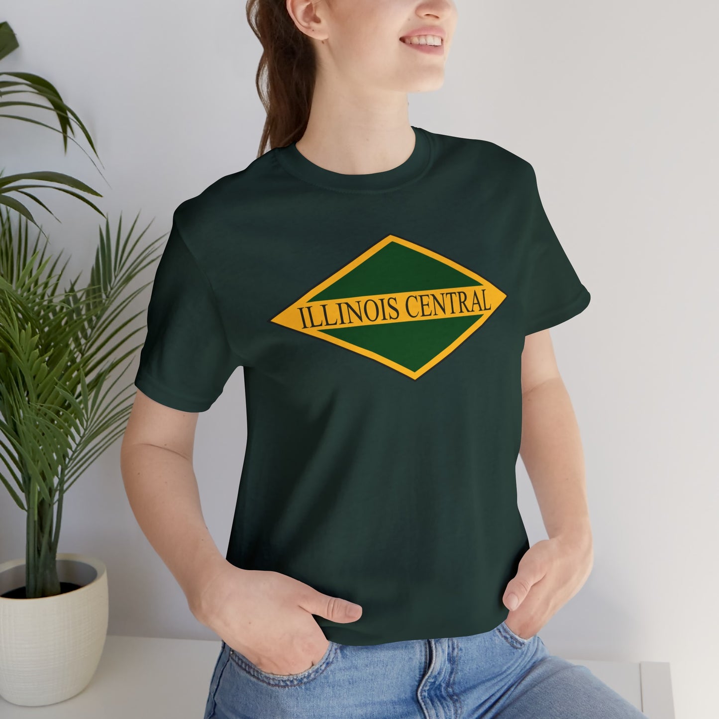 Illinois Central Railroad Logo Tee