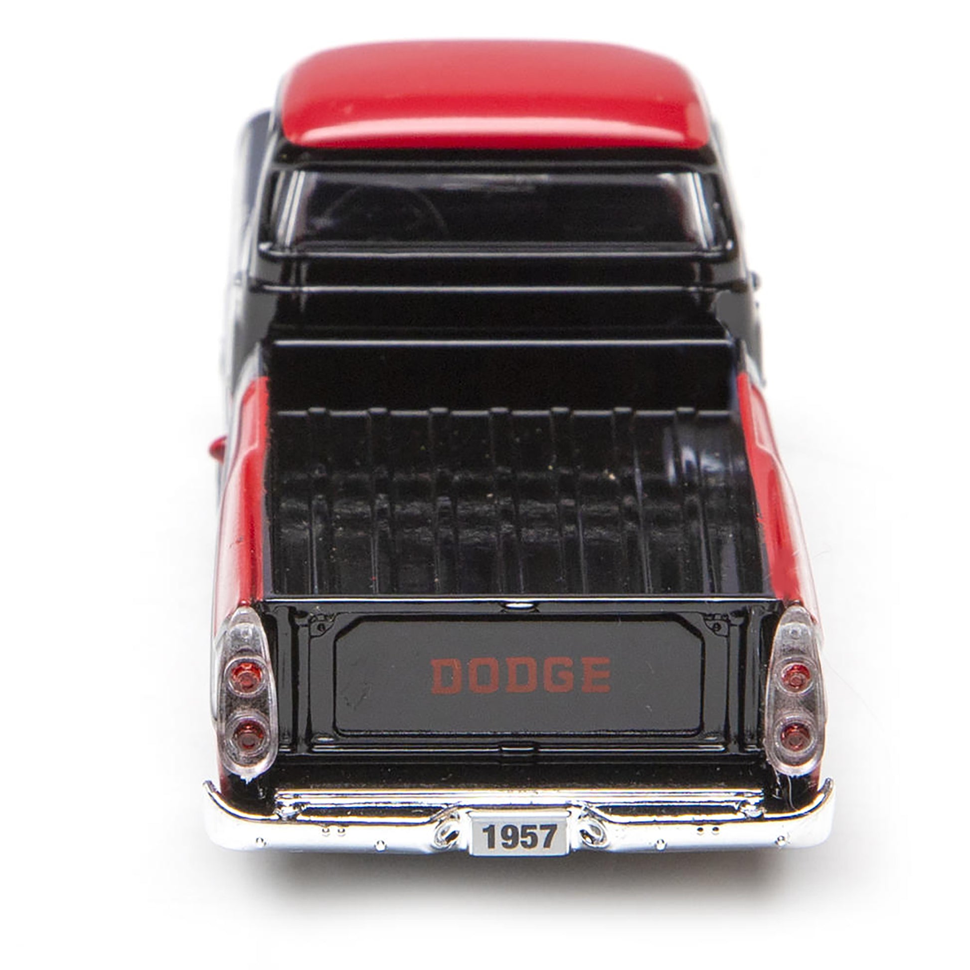 Model of a 1957 Dodge truck on a white background