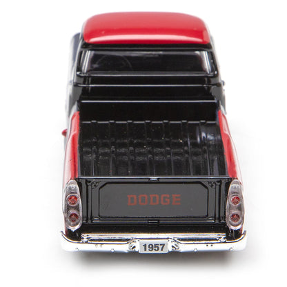 Model of a 1957 Dodge truck on a white background