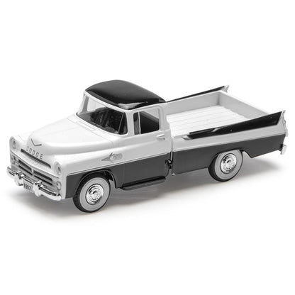Model of a classic Dodge pickup truck on a white background