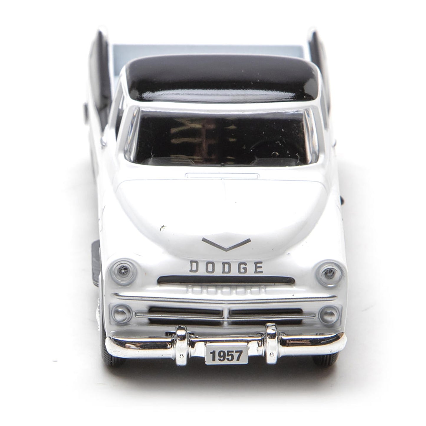 Model of a 1957 Dodge truck on a white background