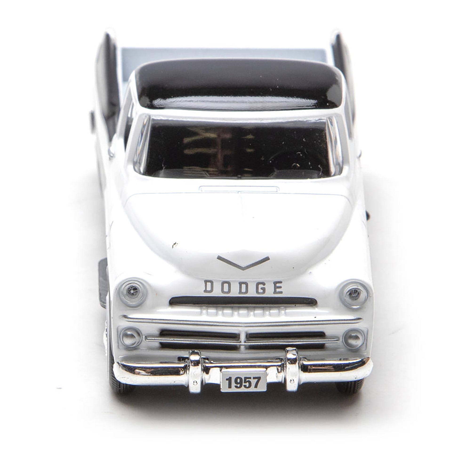 Model of a 1957 Dodge truck on a white background